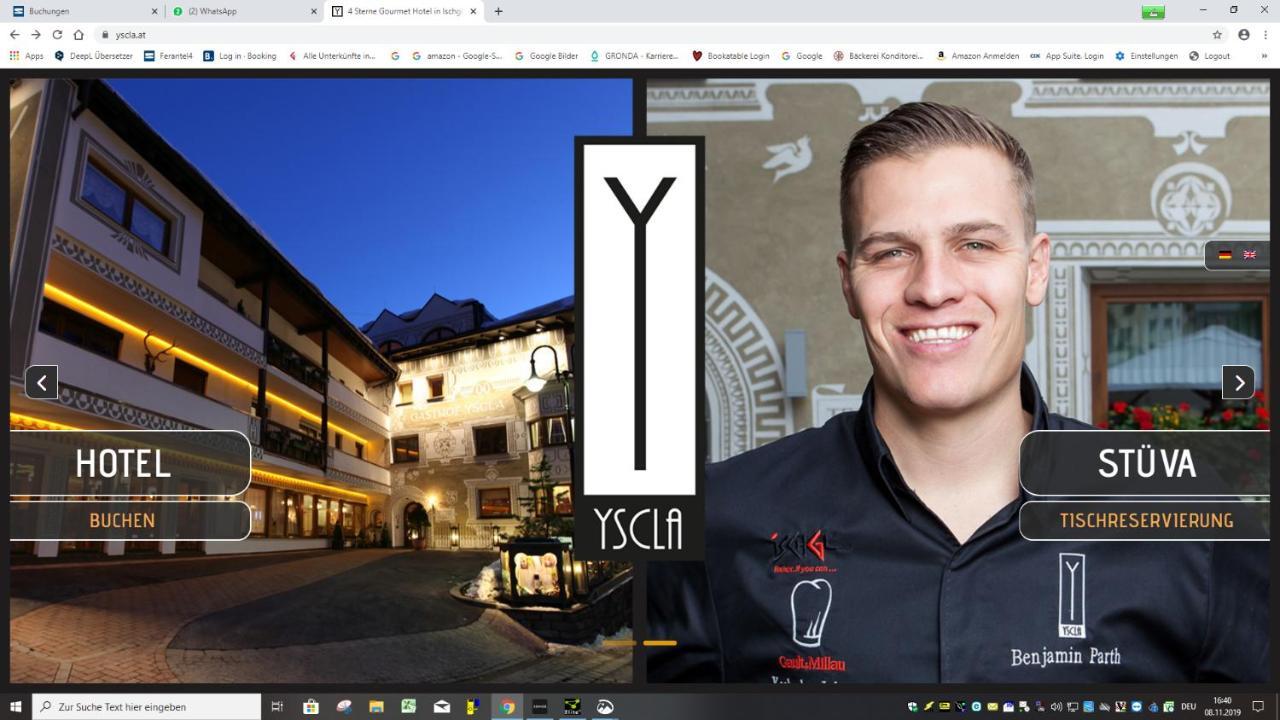 Superior Gourmethotel Yscla Ишгъл Екстериор снимка